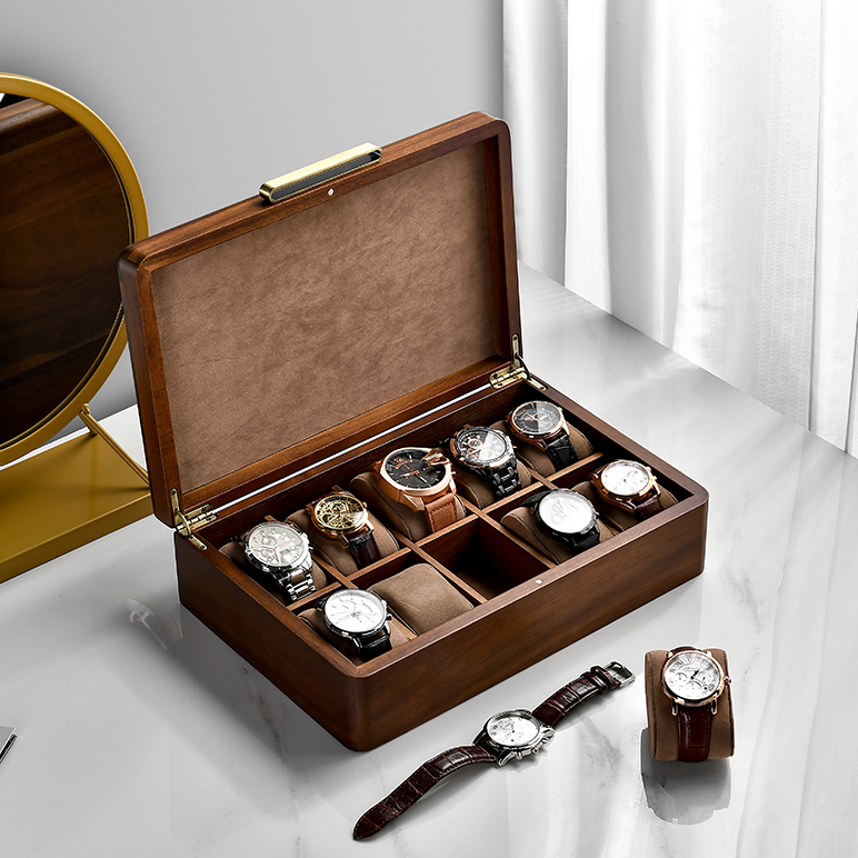 Ikkle Watch Box Organizer for Men and Women, Luxury Wooden Watch