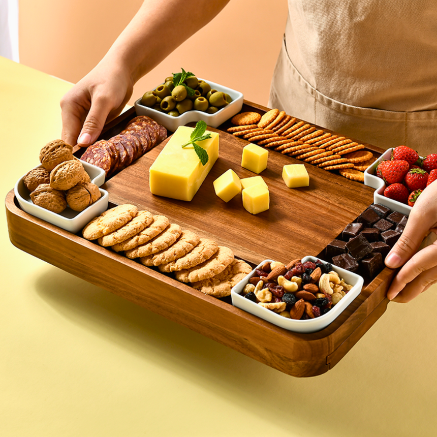 Acacia Multisectional Cheese Board