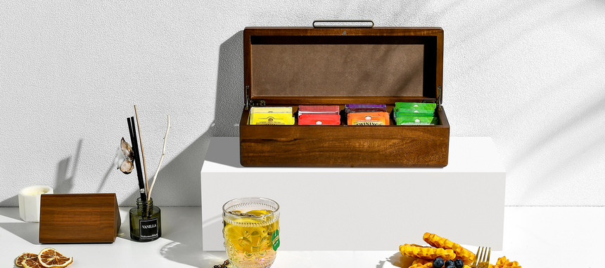 tea boxes, tea organizer, tea storage box, tea bag box