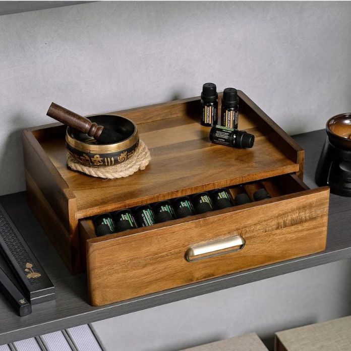 Functional Essential Oil Storage Drawer Box