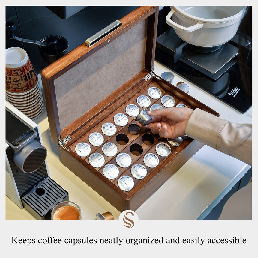 Customized Coffee Capsule Drawer Organizer Pod