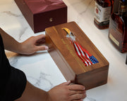 Glencairn Whiskey Glasses Set in Custom Wooden Box