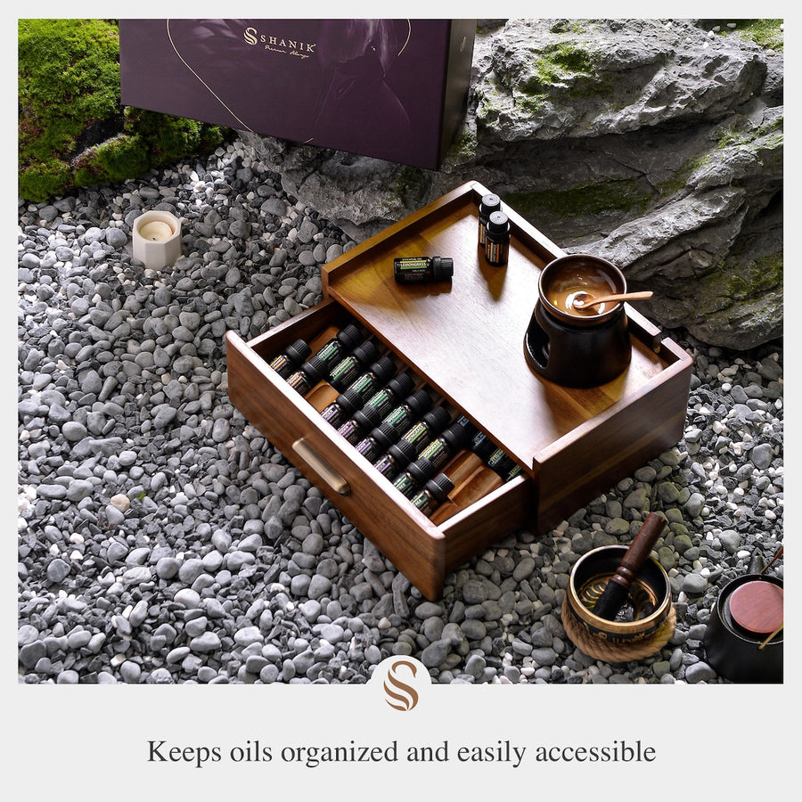 Functional Essential Oil Storage Drawer Box