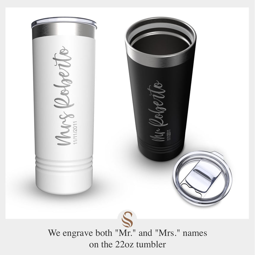 Scuba Diver Couple - Personalized Scuba Diver Couple Tumbler Customized  Name Insulated Cup Coffee Tumblers Gifts For