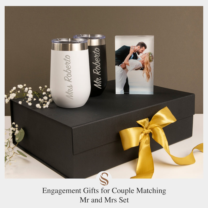 Personalized Valentines Day Gift Box comes with Wine Tumbler plus