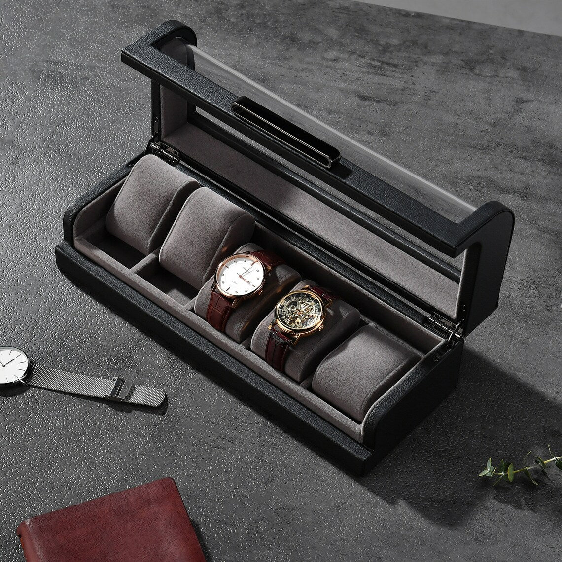 Stylish Personalized Watch Box for Men World of shanik