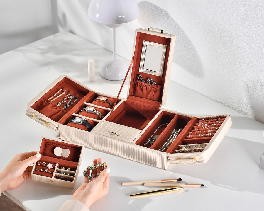 Ladies Jewelry Organizer Box