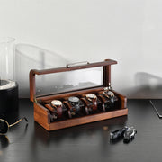 Mens Watch Box with Acrylic Top