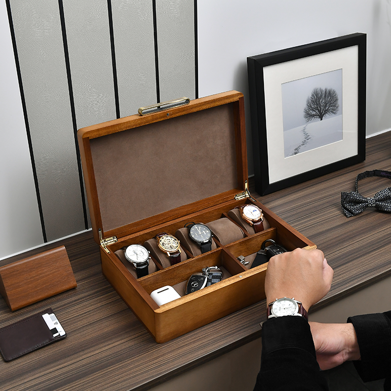 Watch Box with secret compartment No.4